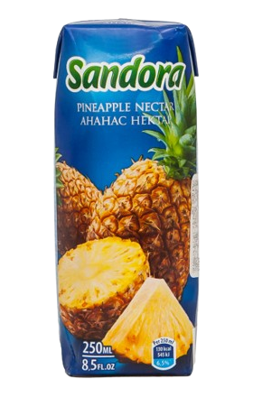 Հյութ «Sandora» 250մլ արքայախնձոր