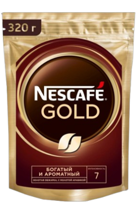 Кофе растворимый "Nescafe" Gold 320г 