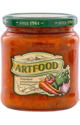 Բանջարեղենային խառնուրդ «Արտֆուդ» 450գր