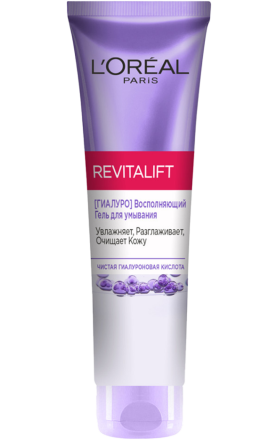 Լվացվելու գել «L'Oreal» Ռեվիտալիֆտ հիալուրոն 150մլ