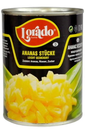 Pineapple in syrup "Lorado" 567g