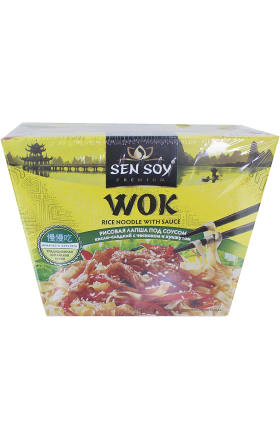 Լապշա «Sen Soy Wok» 125գ Սխտոր և Քունջութ