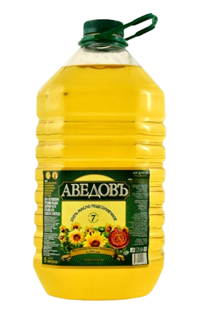 Масло подсолнечное "Аведовъ" 5л 