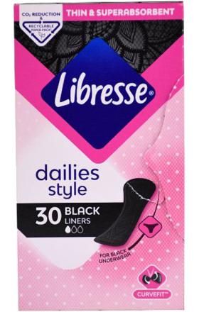 Ամենօրյա միջադիրներ «Libresse Thin» 30 հատ
