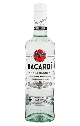 Ром "Бакарди" белый 0,5л