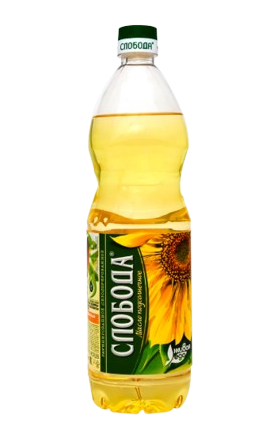 Ձեթ արևածաղկի «Слобода» 1լ