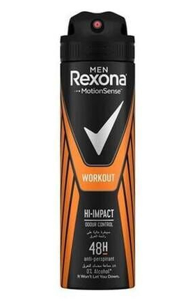 Спрей-антиперспирант Rexona Workout 150мл