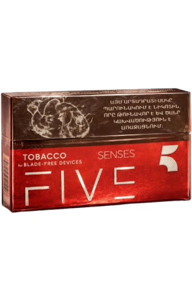 Сигарета для нагрева "Five" – со вкусом табака