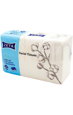 Салфетки "ZETA" 150 шт. 3-слойные