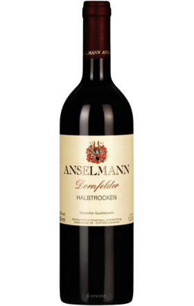 Вино Anselmann Dornfelder Halbtrocken красное 0,75л Германия