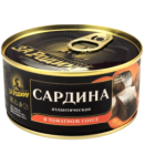 Սարդինա տոմատի սոուսում «За Родину» 185գ