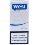 Ծխախոտ West Blue St-line, slims 