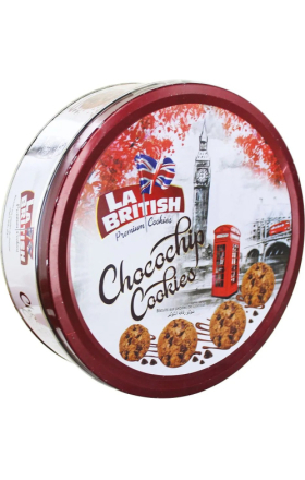 cookies "La British" covered with chocolate 340g