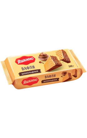 Chocolate wafer "Yashkino" 300g