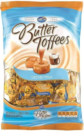 Конфеты Arcor Butter Toffee молочные ириски кг