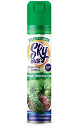 Air Freshner "Sky max" Siberian cedar 300ml