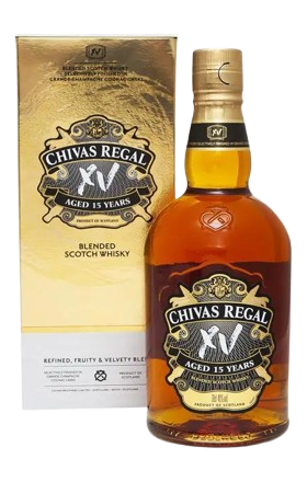 Whiskey "Chivas Regal" 15L (box) 0.7L