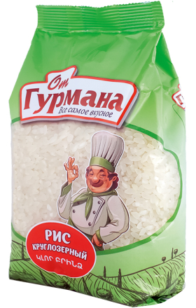 Рис круглозерный "От Гурмана" 450г