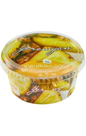 Յոգուրտ «Երեմյան Փրոդաքթս» արքայախնձոր 2% 130գր