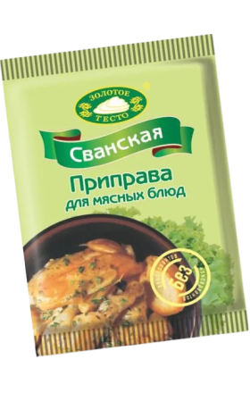 Համեմունք մսի համար «Золотое Тесто» Сванская 20գ