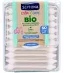 Բամբակյա փայտիկներ «Septona» Baby Pure 50հատ 