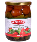 Маринованные огурцы и помидоры "Aiello" 510г