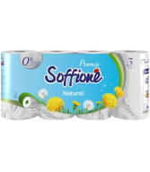 Toilet paper 'Soffione' Natural 3 pcs. 8 pcs