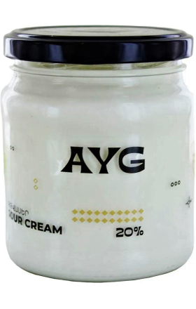 Сметана "Айг" 20% 450г