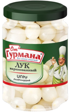 Лук маринованный От Гурмэ 370мл