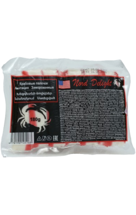Crab sticks "Nord Delight" 190g