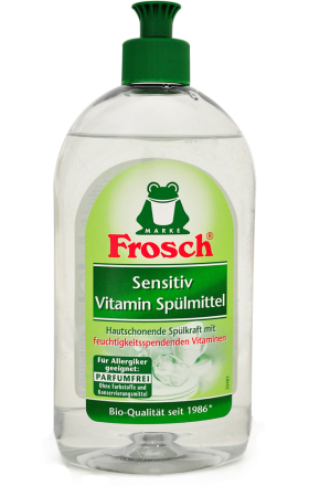 Սպասք լվանալու հեղուկ «Frosch» 500մլ 