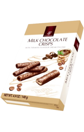 Вафельные трубочки со вкусом тирамису "Tago" 140г