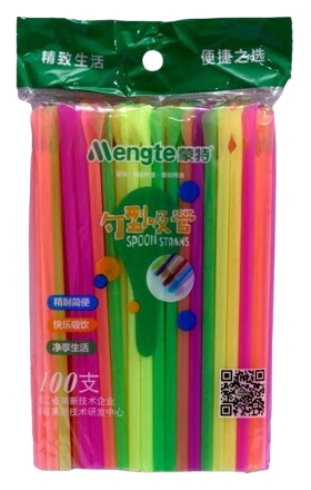 Multicolored tubes for fresh 100 pcs