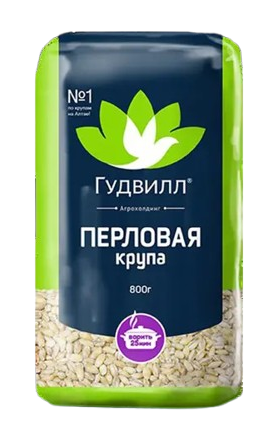 Գարեձավար "Гудвилл" 800g
