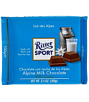 Շոկոլադե սալիկ կաթնային «Ritter Sport» 100գ