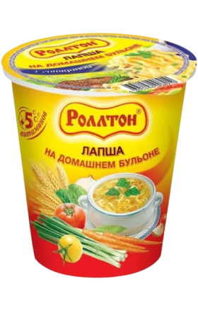 Лапша «Роллтон» со вкусом говядины 65г