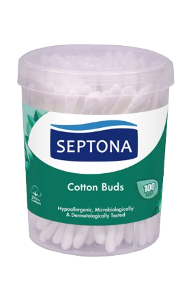 Բամբակյա փայտիկներ «Septona» Cotton Care