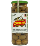 Ձիթապտուղ կանաչ՝ կորիզով «Coopoliva» 450գ 