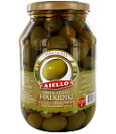 Green olives wit pit "Aiello Halkidiki" 1020g 