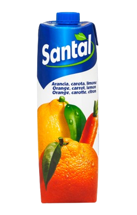 Հյութ «Santal Ace» 1լ նարինջ, կիտրոն, գազար 