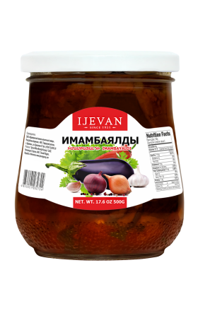 Canned "Ijevan" imam bayaldi 500g