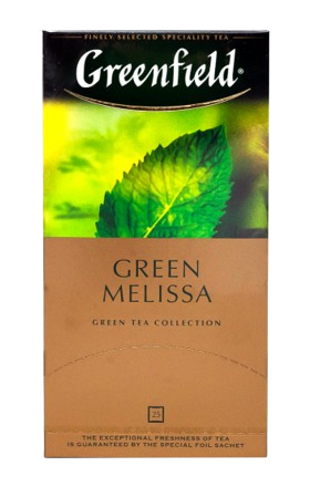 Թեյ կանաչ «Greenfield» Green Melissa 25*1.5գ