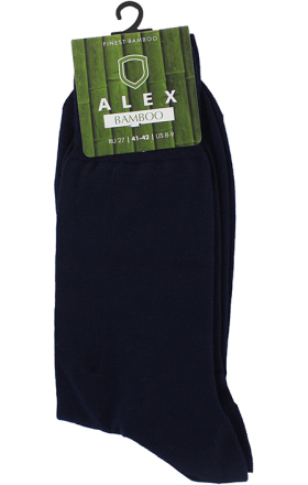 Socks "Alex" Bamboo Blue, 41-42 