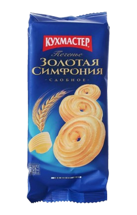 Թխվածքաբլիթ «Кухмастер» Золотая Симфония 150գ
