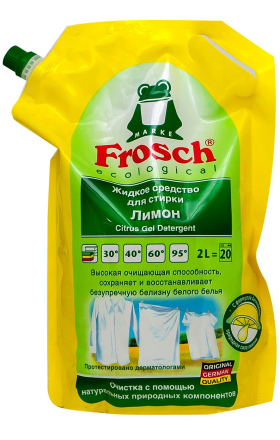 Гель д/стирки Frosch цитрус 2л