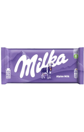 Շոկոլադե սալիկ «Milka» ալպիական կաթով 90գր