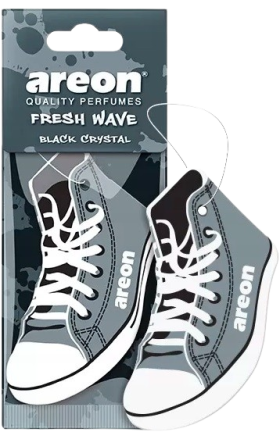Ароматизатор для машин "Areon" Fresh Wave Black Crystal