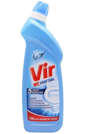 Гель для чистки унитаза "Vir" синий 750мл