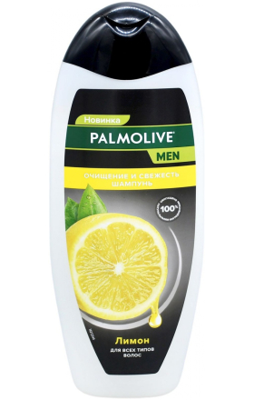 Men's shampoo "Palmolive" cleansing and freshness, lemon 450ml