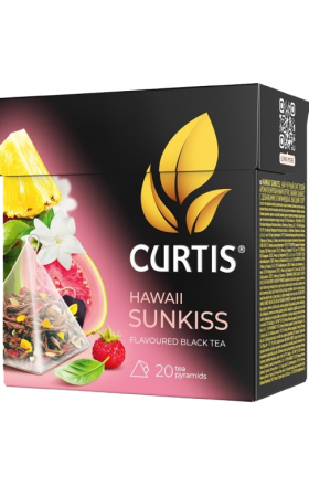 Black tea "Curtis" Hawaii sunkiss 20 pieces 34g